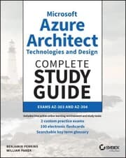 Cover von Microsoft Azure Architect Technologies and Design Complete Study Guide