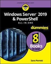 Cover von Windows Server 2019 & PowerShell All-in-One For Dummies