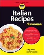 Cover von Italian Recipes For Dummies