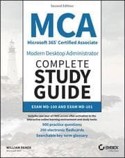 Cover von MCA Microsoft 365 Certified Associate Modern Desktop Administrator Complete Study Guide with 900 Practice Test Questions