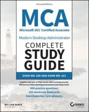 Cover von MCA Microsoft 365 Certified Associate Modern Desktop Administrator Complete Study Guide with 900 Practice Test Questions