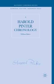 Cover von A Harold Pinter Chronology