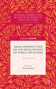 Cover von Asian Perspectives on the Development of Public Relations