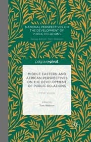 Cover von Middle Eastern and African Perspectives on the Development of Public Relations
