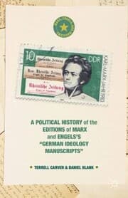 Cover von A Political History of the Editions of Marx and Engels's 'German ideology Manuscripts'