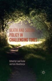 Cover von Death and Social Policy in Challenging Times