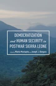 Cover von Democratization and Human Security in Postwar Sierra Leone