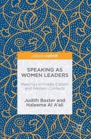 Cover von Speaking as Women Leaders