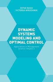 Cover von Dynamic Systems Modelling and Optimal Control