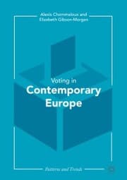 Cover von Contemporary Voting in Europe