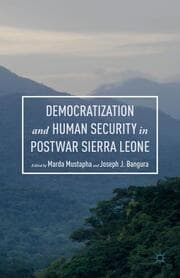 Cover von Democratization and Human Security in Postwar Sierra Leone