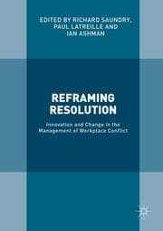 Cover von Reframing Resolution