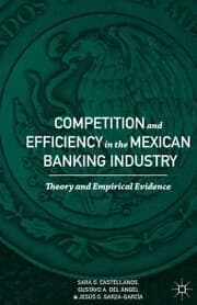 Cover von Competition and Efficiency in the Mexican Banking Industry