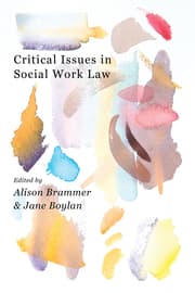 Cover von Critical Issues in Social Work Law