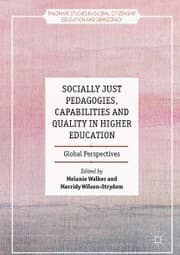 Cover von Socially Just Pedagogies, Capabilities and Quality in Higher Education