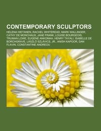 Cover von Contemporary sculptors
