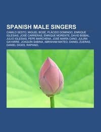 Cover von Spanish male singers