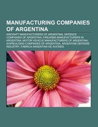 Cover von Manufacturing companies of Argentina