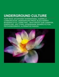 Cover von Underground culture