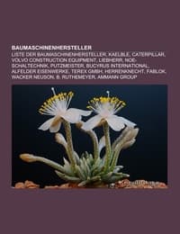 Cover von Baumaschinenhersteller