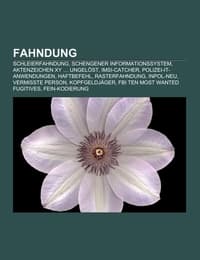 Cover von Fahndung