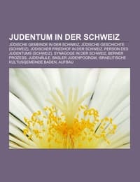 Cover von Judentum in der Schweiz