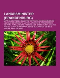 Cover von Landesminister (Brandenburg)
