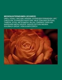 Cover von Medienunternehmen (Schweiz)