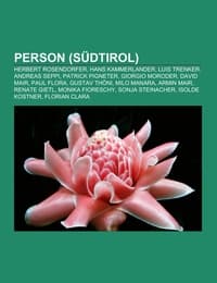 Cover von Person (Südtirol)