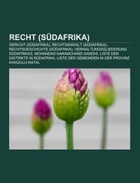 Cover von Recht (Südafrika)