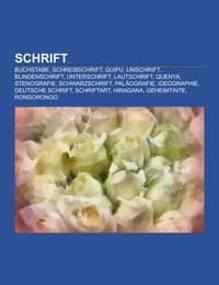 Cover von Schrift
