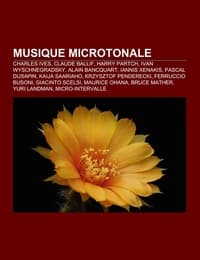 Cover von Musique microtonale