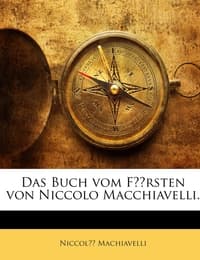 Cover von Das Buch vom Fürsten von Niccolo Macchiavelli