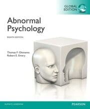 Cover von Abnormal Psychology, Global Edition