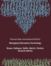 Cover von Managing Information Technology