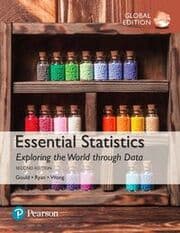 Cover von Essential Statistics, Global Edition