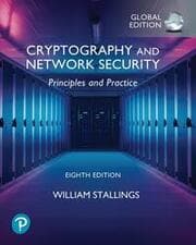 Cover von Cryptography and Network Security: Principles and Practice, Global Ed