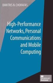 Cover von High-Performance Networks, Personal Communications and Mobile Computing