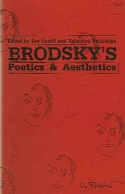 Cover von Brodskys Poetics and Aesthetics