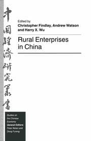 Cover von Rural Enterprises in China