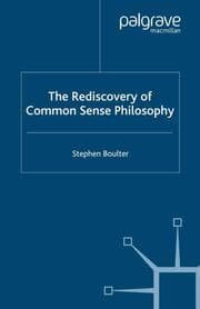 Cover von The Rediscovery of Common Sense Philosophy