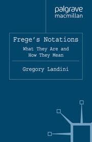 Cover von Freges Notations