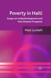 Cover von Poverty in Haiti
