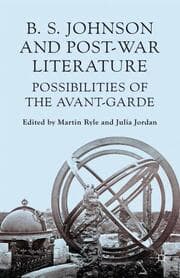 Cover von B S Johnson and Post-War Literature