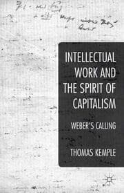 Cover von Intellectual Work and the Spirit of Capitalism