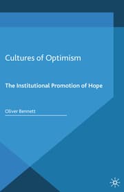 Cover von Cultures of Optimism