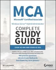 Cover von MCA Windows Server Hybrid Administrator Complete Study Guide with 400 Practice Test Questions