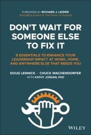 Cover von Don't Wait for Someone Else to Fix It