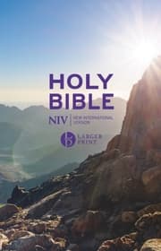 Cover von Holy Bible - NIV Larger Print Personal Value Hardback Bible