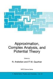 Cover von Approximation, Complex Analysis, and Potential Theory